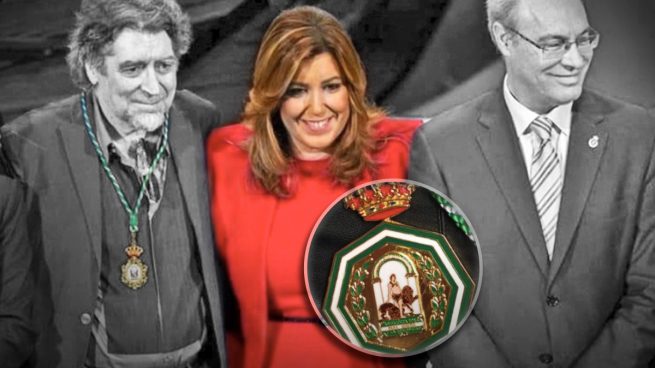 La izquierda andaluza se inventa que Moreno cambia el escudo de Andalucía… ¡cuando el PSOE ya lo utilizó!