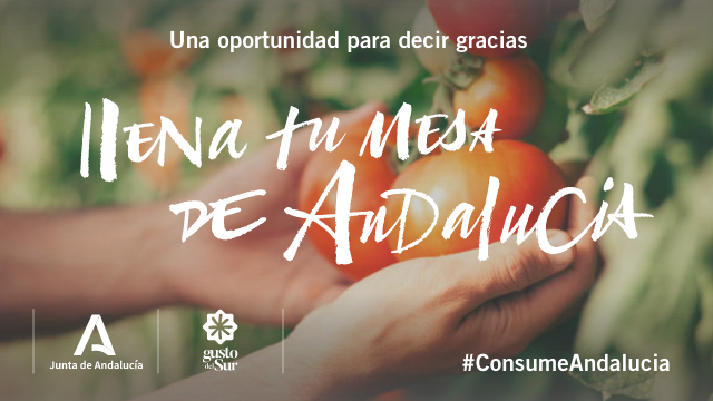 Andalucía anima a los andaluces a llenar la cesta de la compra de productos locales para reactivar la economía