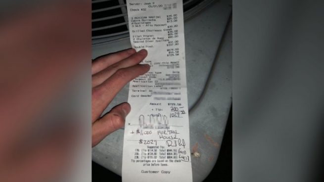 Twitter: Un cliente deja una propina de más de 1.200 euros para ayudar al restaurante después del confinamiento