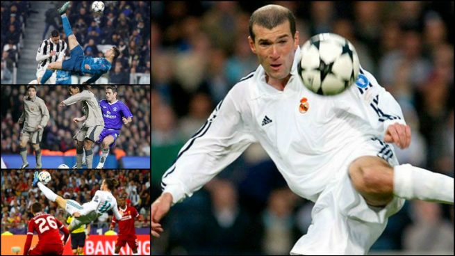 La volea de Zidane encabeza la lista de los 10 goles más bonitos de la historia de la Champions
