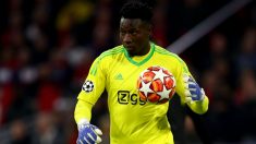 André Onana, en un partido de Champions. (Getty)