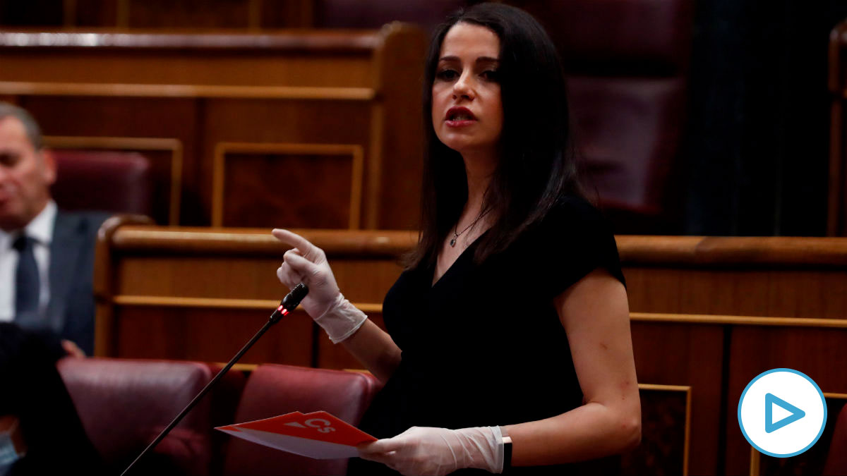 Inés Arrimadas, líder de Ciudadanos. Foto: EFE