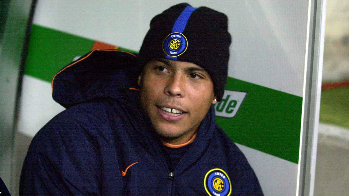 Ronaldo Nazario, durante su etapa en el Inter de Milán. (Getty)