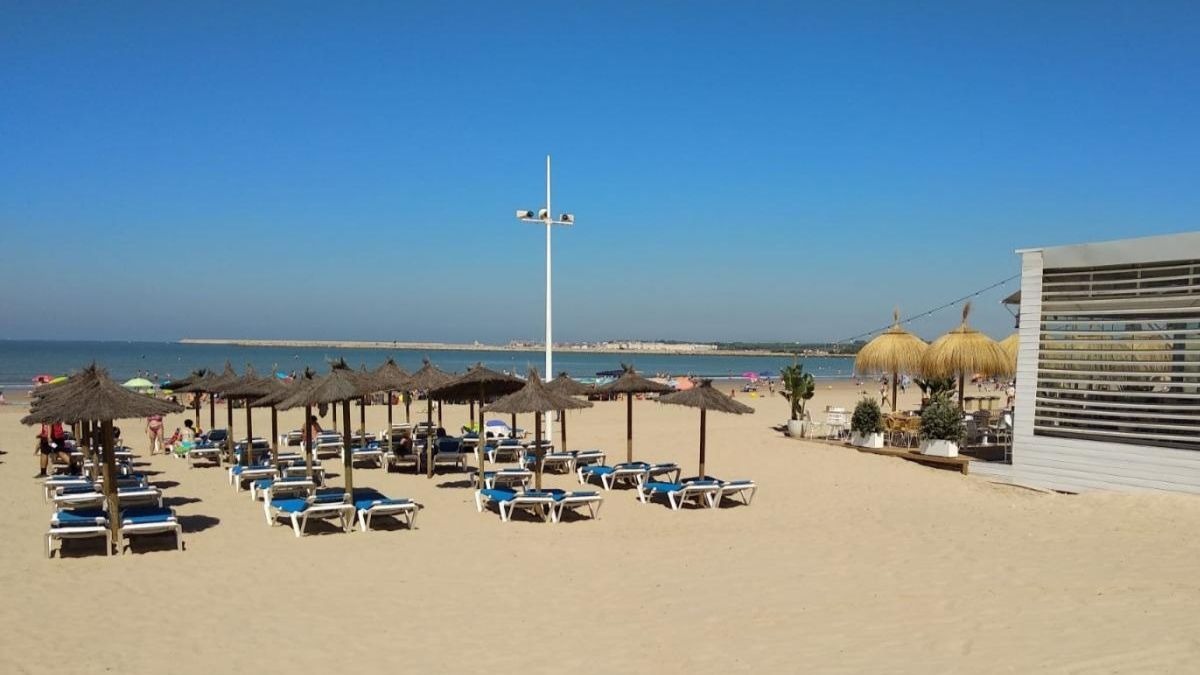 Playa en Andalucía