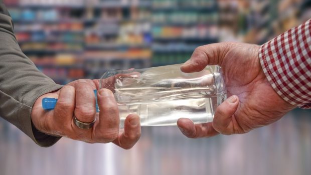 Geles para el coronavirus