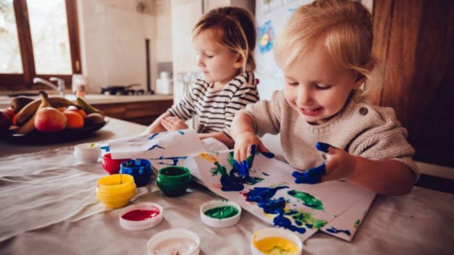 Cómo introducir a los niños en la pintura con témperas