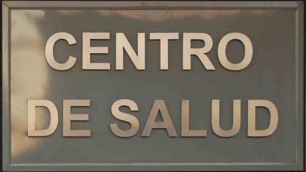 Cartel centro de salud