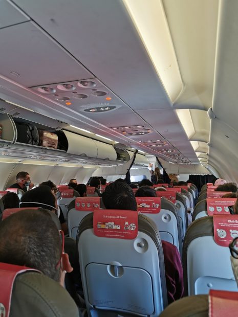 Pasaje del vuelo Madrid-Gran Canaria.
