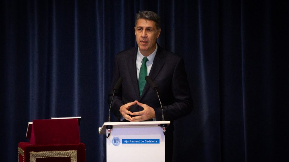 El alcalde de Badalona, Xavier García Albiol. Foto EP