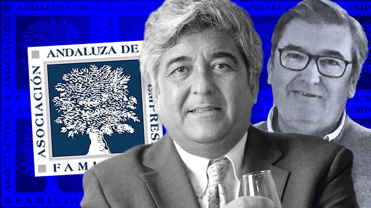 José Luis Martínez Lázaro y Manuel Barbadillo Eyzagirre, Presidente y Vicepresidente de la Asociación Andaluza de la Empresa Familiar.