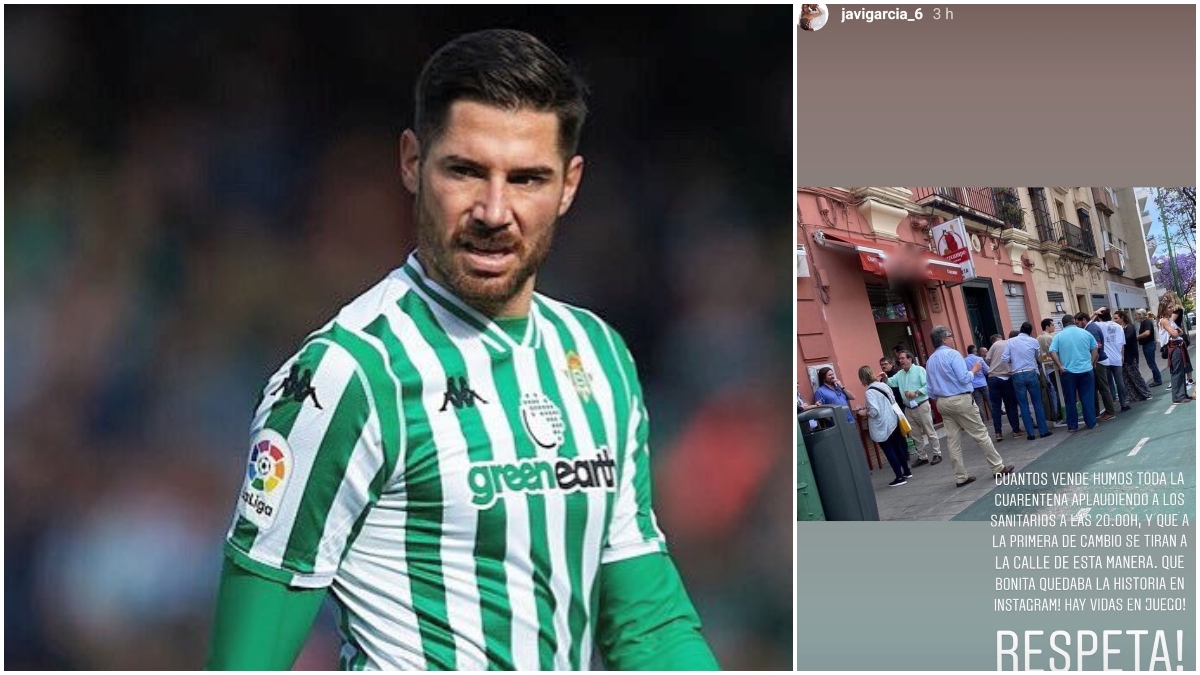 Javi García y su duro mensaje en Instagram.