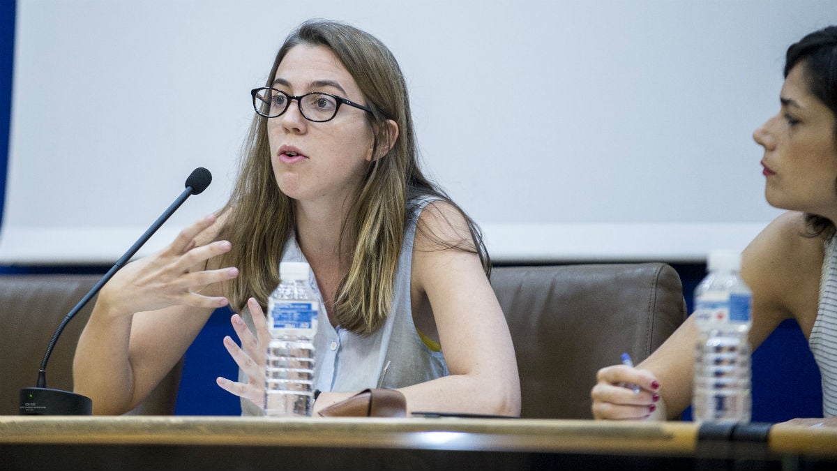 Marina Montoto, nueva asesora de Errejón en la presidencia de la Comisión anticorrupción del Congreso. (Foto: Podemos)