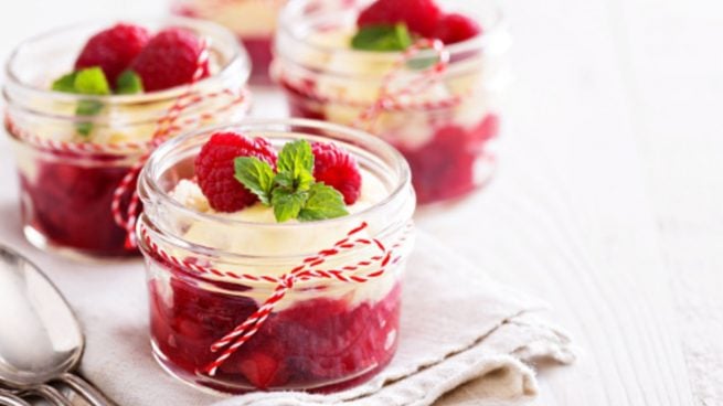 Fresas con pimienta negra y nata