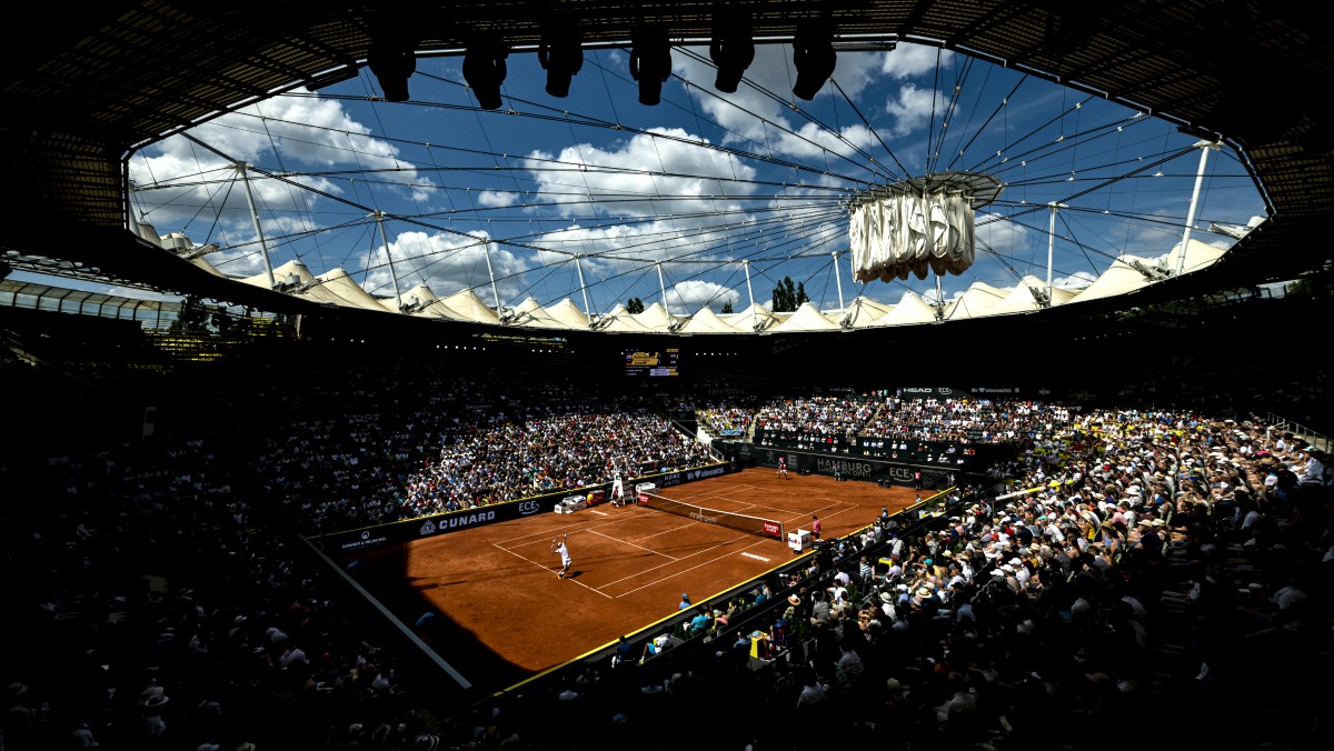 Imagen del torneo ATP 500 de Hamburgo. (Getty)