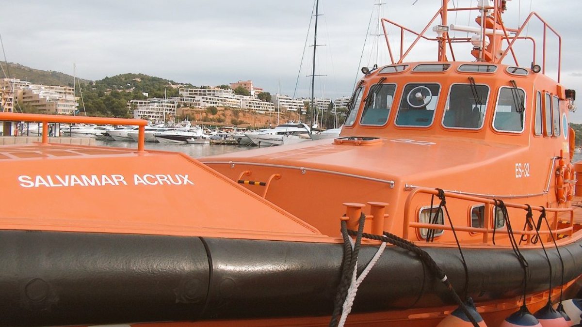 Salvamento Marítimo actuó en Mallorca