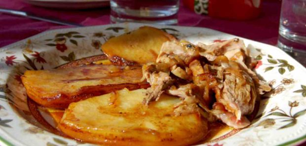 Cocido de cordero a la italiana