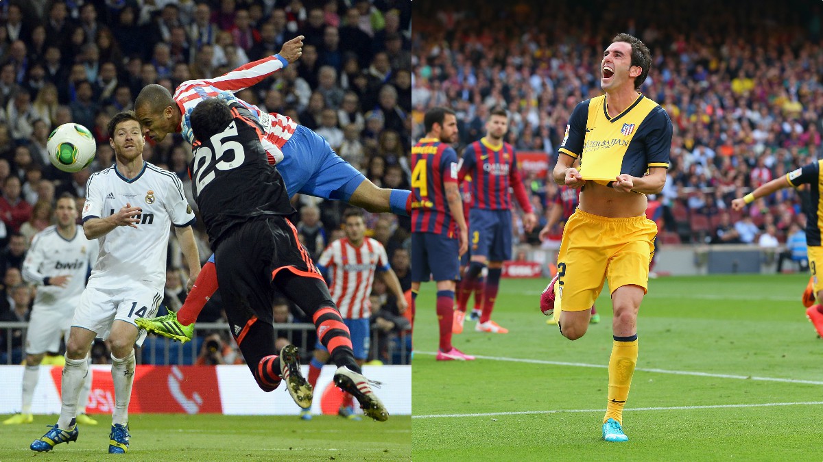 Miranda y Godín dieron la Copa del Rey en 2013 y la Liga en 2014 al Atlético de Madrid un 17 de mayo.