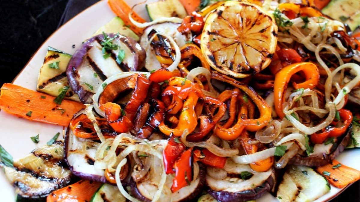 La parrillada es uno de los platos de verduras más consumidos