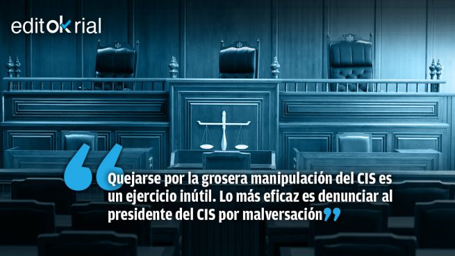 ¿A qué esperan PP y Vox para llevar a Tezanos a los tribunales?