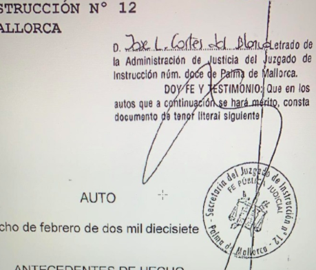 Roures publica el informe ‘fake’ de Villarejo con un sello del caso Cursach pero que nadie ha visto en el sumario de Palma