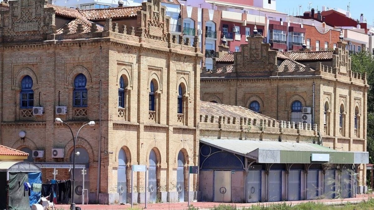 Antigua estación de tren de Huelva