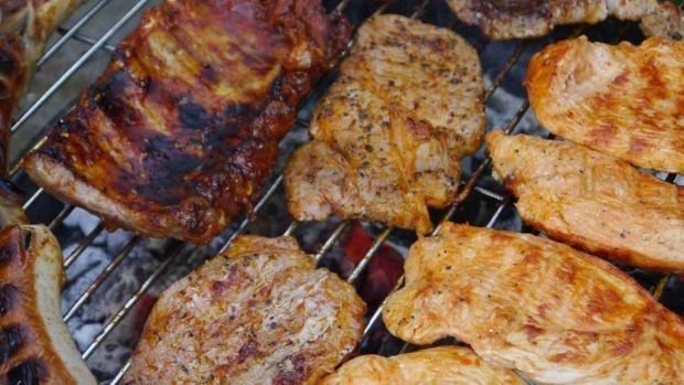 Carne asada marinada