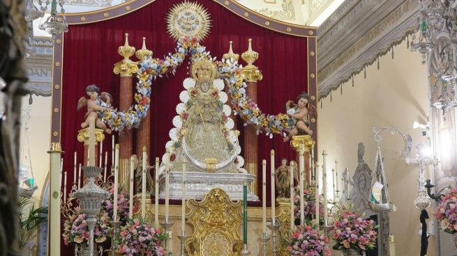 La Virgen del Rocío presidirá a partir de hoy la Solemne Novena