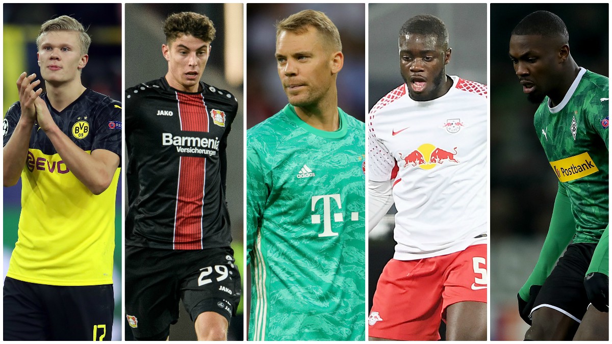 Los cinco jugadores a seguir en la Bundesliga.