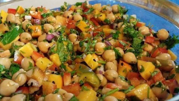 Ensalada de garbanzos
