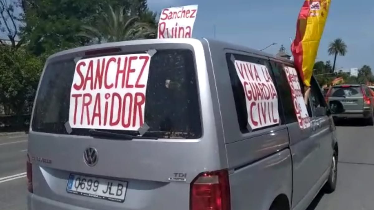 Disparan a un coche en Jaén.