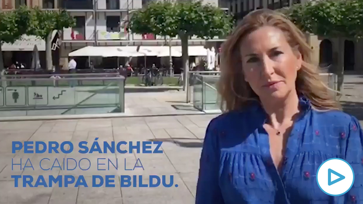 La vicesecretaria de Organización del PP, Ana Beltrán, cuestiona el último pacto de Sánchez con Bildu.