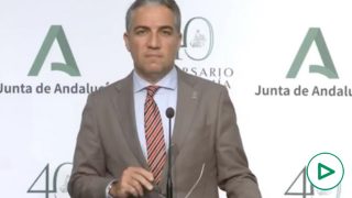 Elías Bendodo, consejero de Presidencia de la Junta de Andalucía.