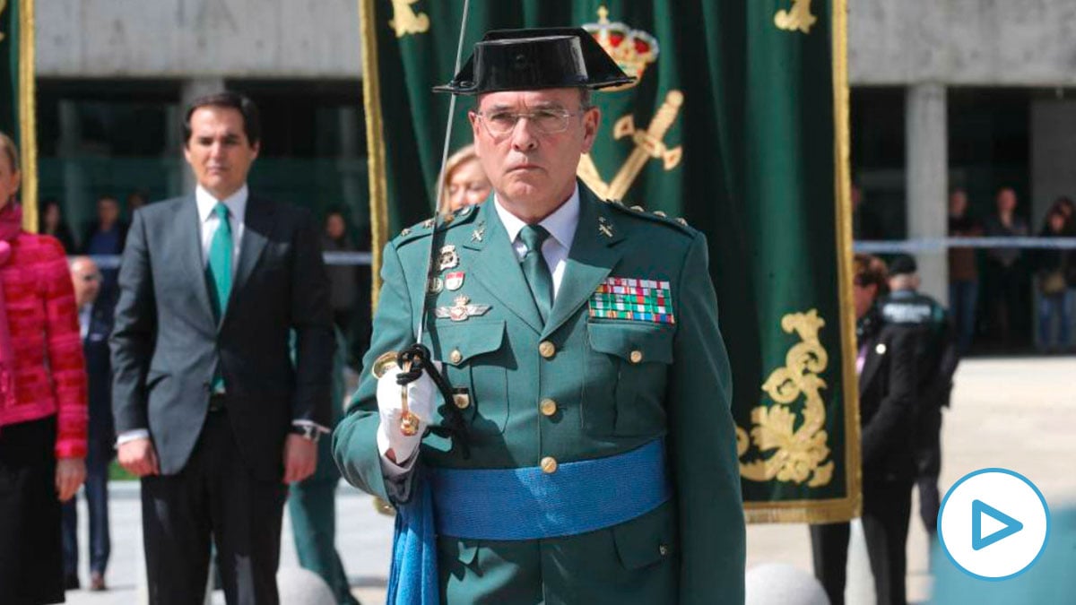 El coronel Diego Pérez de los Cobos, durante su jura como jefe de la Comandancia de la Guardia Civil en Madrid. (Foto: Efe)