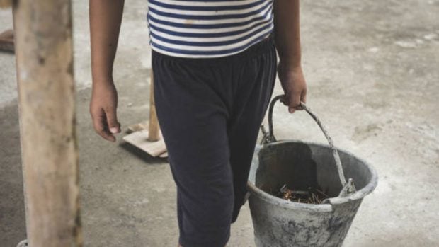 niños pobres