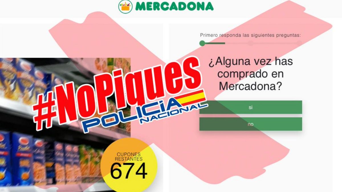 Nueva estafa relacionada con Mercadona