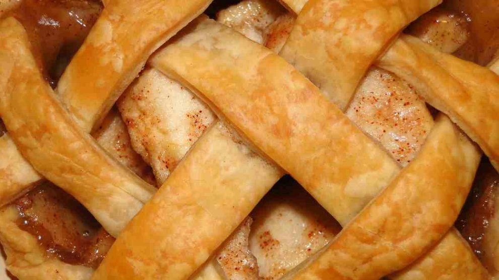 Receta de tarta integral de manzana y pera
