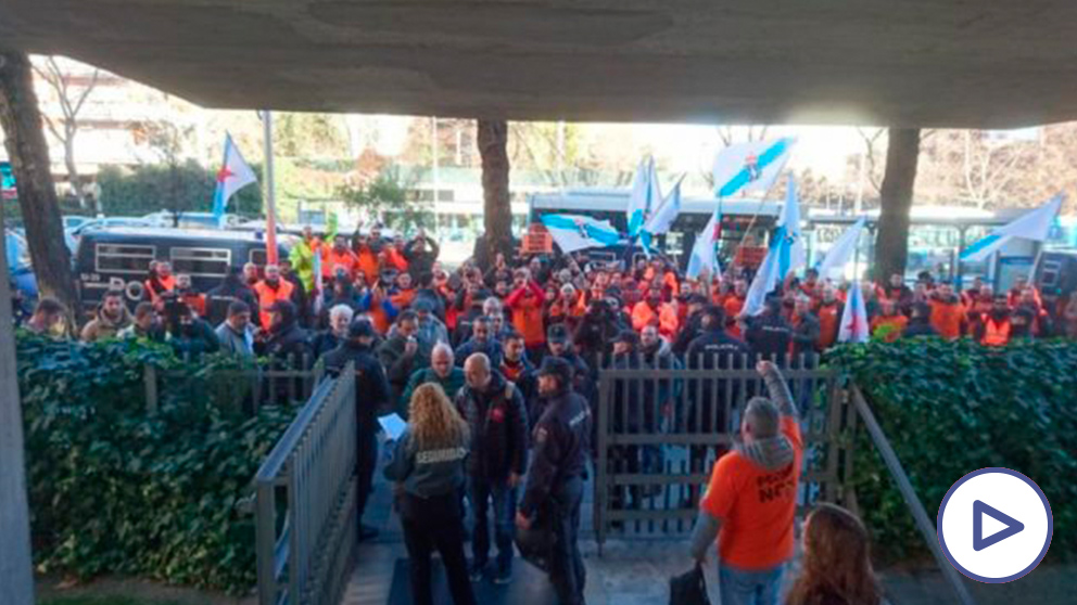 Protestas de trabajadores de Alcoa