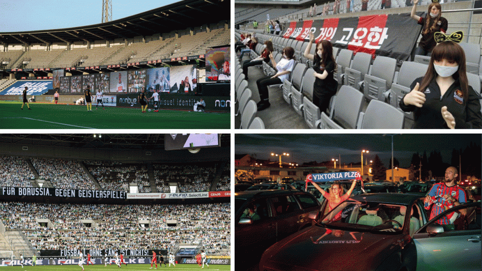 Diferentes iniciativas para ‘llenar’ las gradas de los estadios
