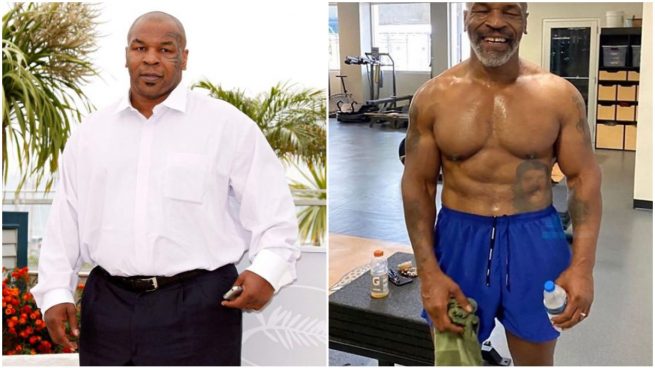 El antes y el después de Mike Tyson.