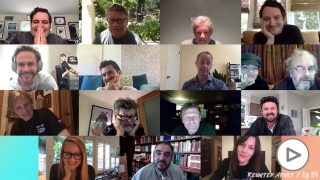 Los actores y actrices de El Señor de los Anillos recrean escenas de las películas que los encumbraron por zoom para recaudar fondos contra el coronavirus.