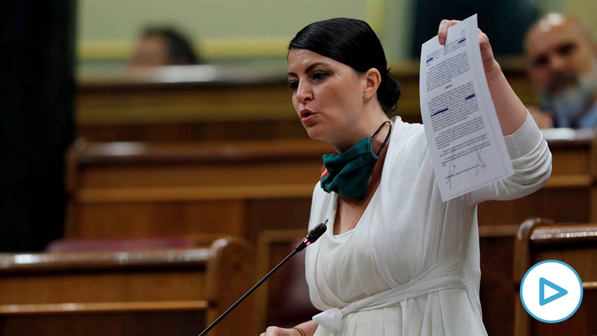 La diputada de Vox en el Congreso, Macarena Olona.