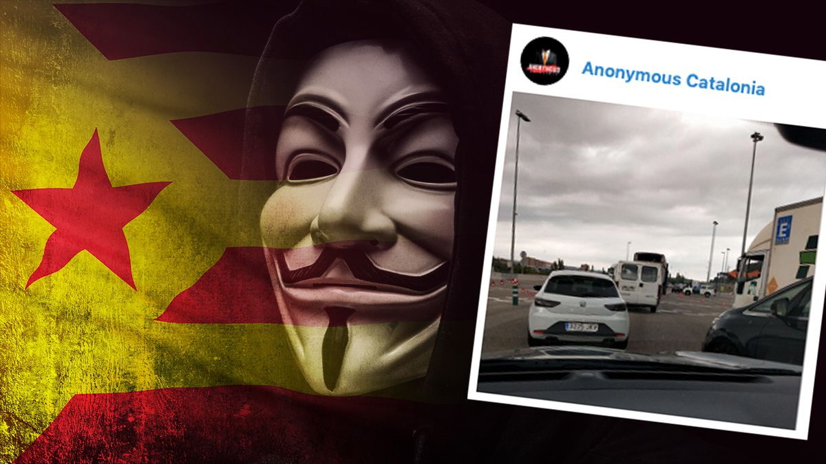 Anonymous asegura que va a informar sobre la posición de Policía y Guardia Civil