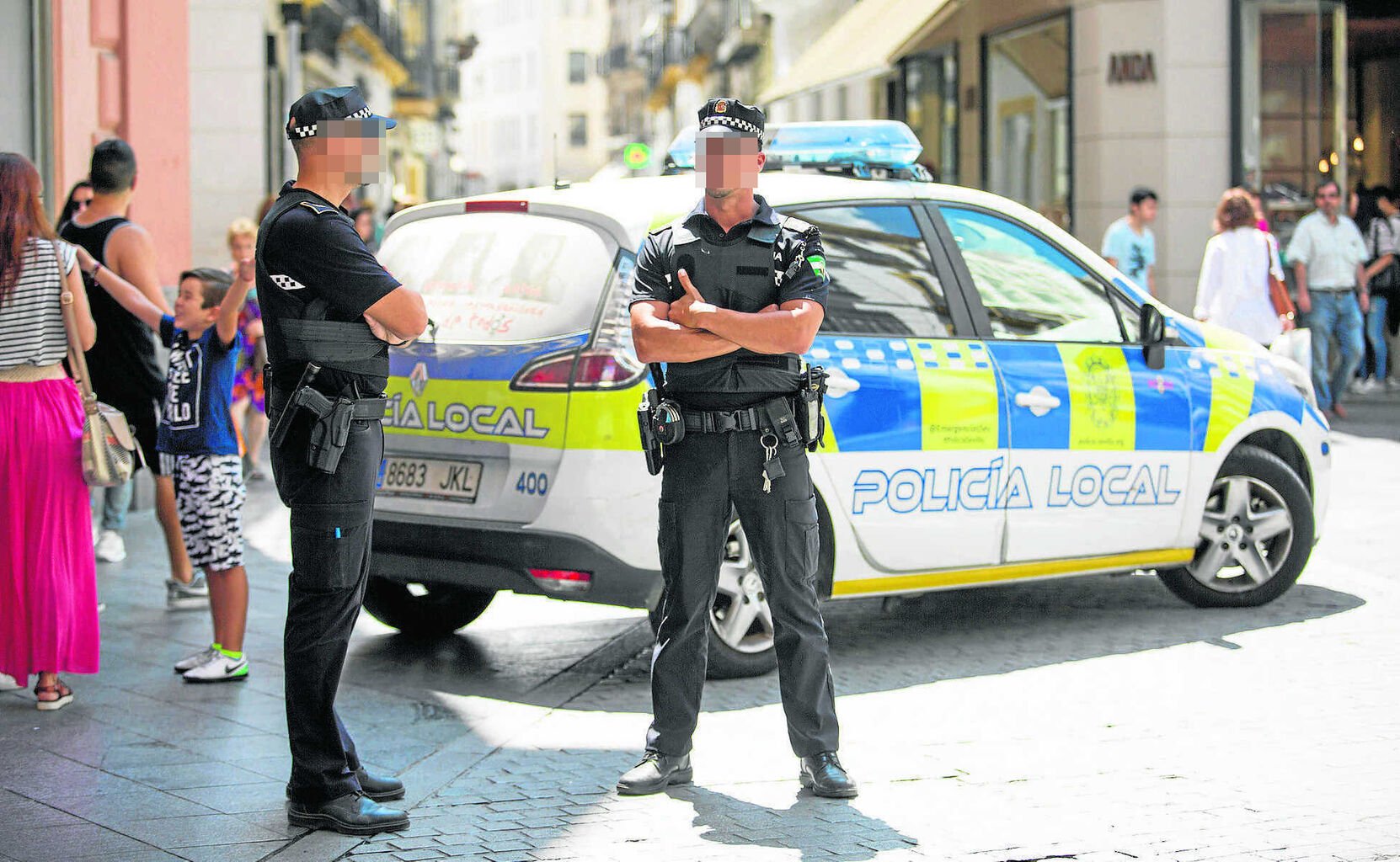 Policía Local de Sevilla.