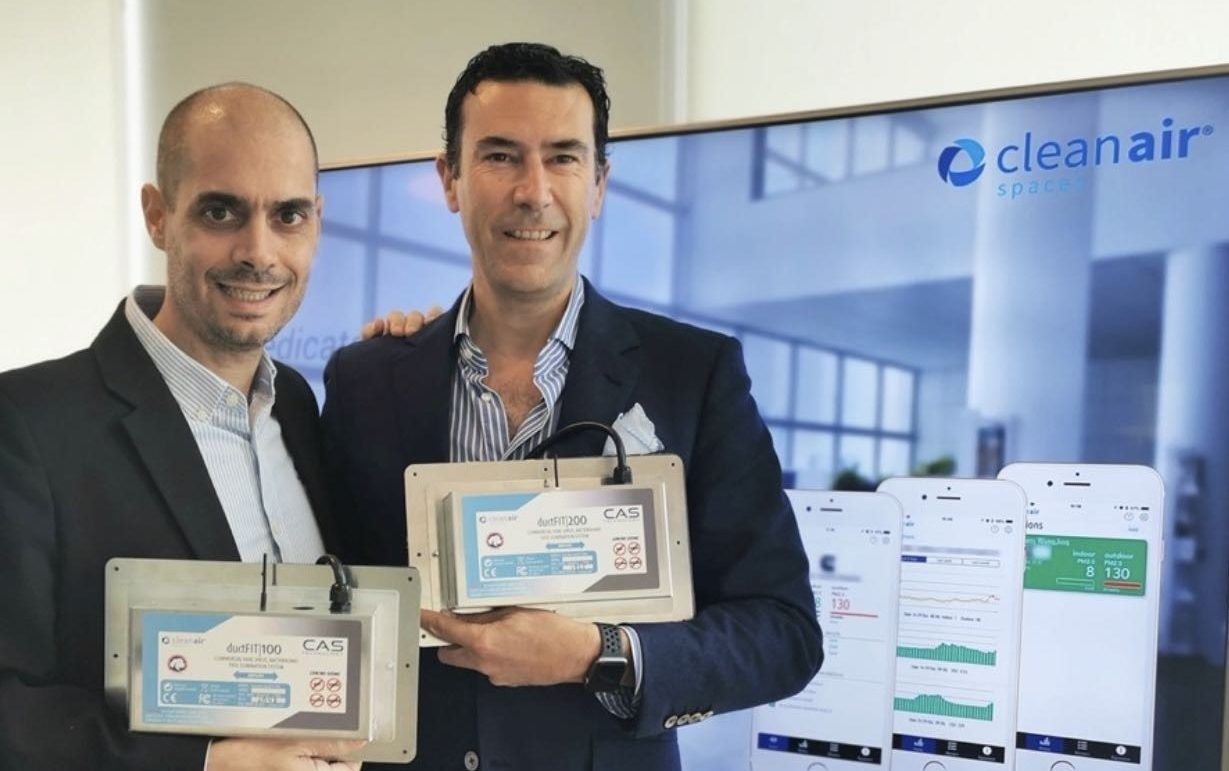 Empresas.-Dos españoles crean DuctFIT, tecnología de purificación de aire que elimina el virus en empresas y hospitales