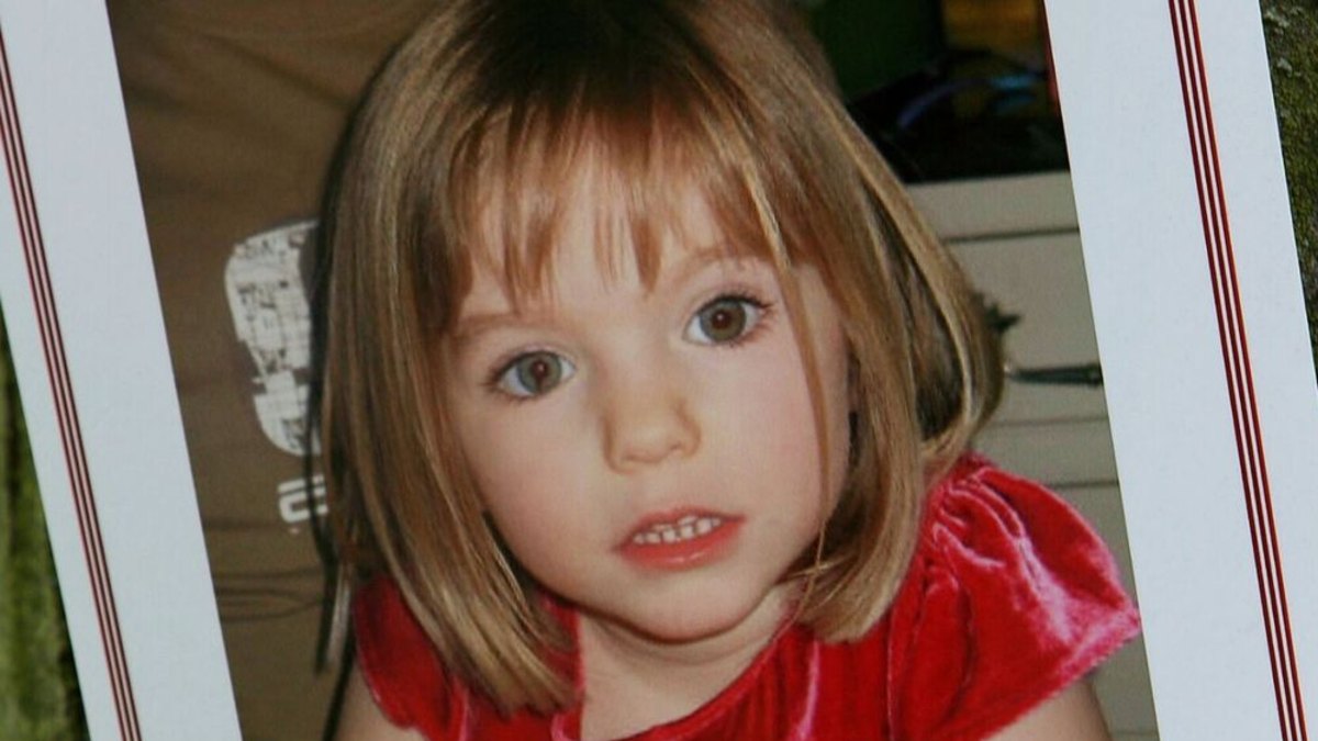 Una fotografía de la pequeña Madeleine McCann, desaparecida en el Algarve portugués en 2007.