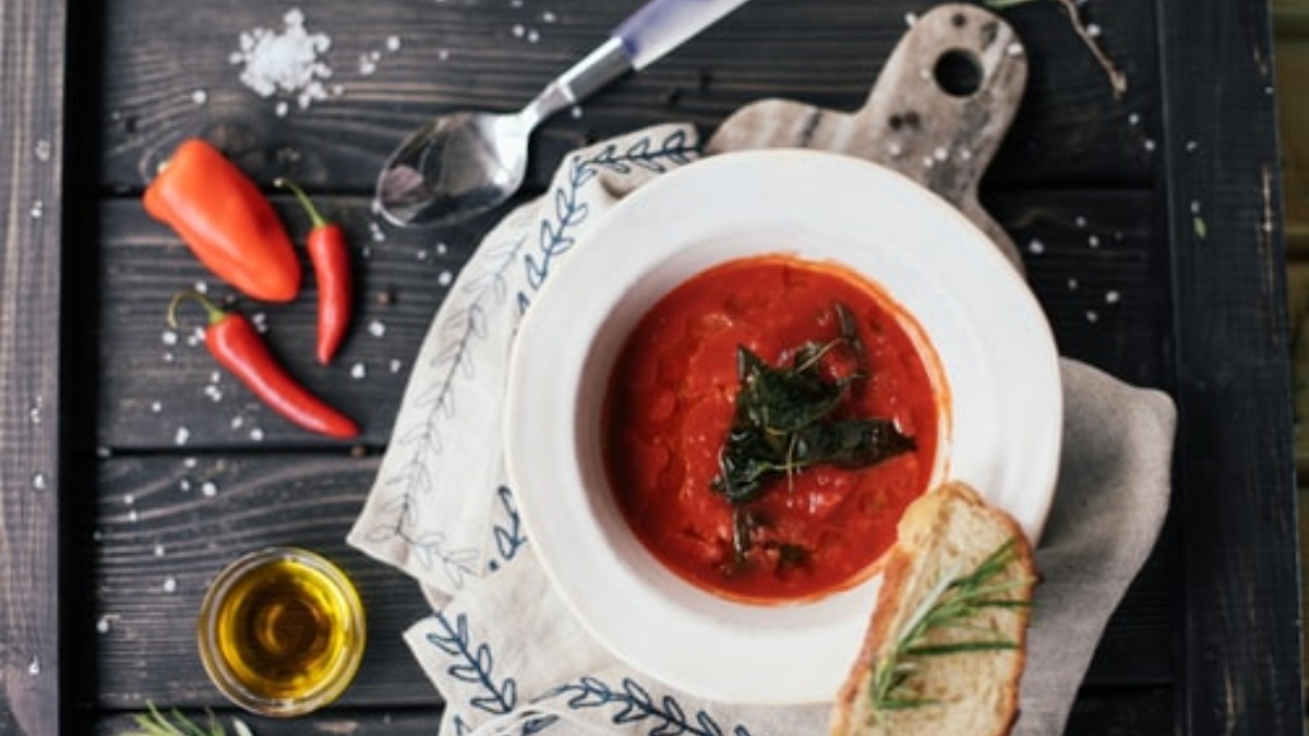 Gazpacho picante de zanahoria