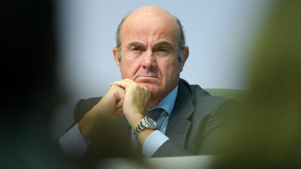 Luis de Guindos, vicepresidente del BCE