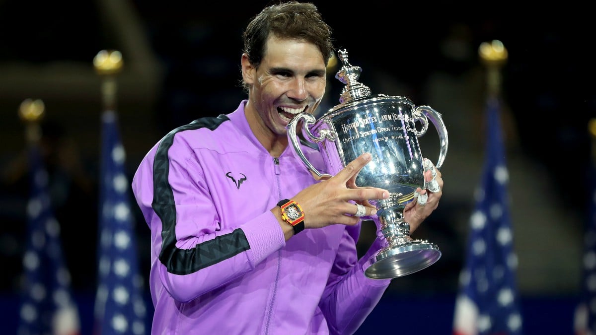 Nadal levanta el US Open 2019. (AFP)