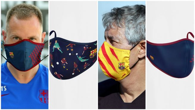 mascarillas Barça
