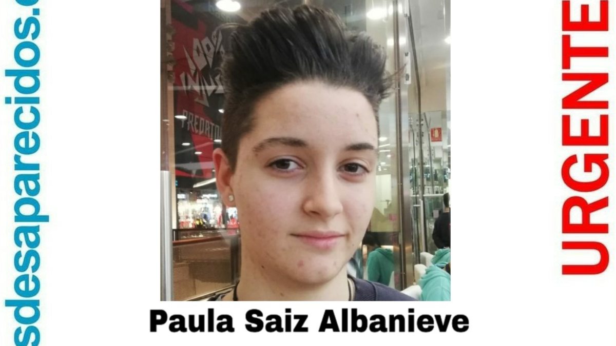 Paula Saiz desaparecida en Barcelona